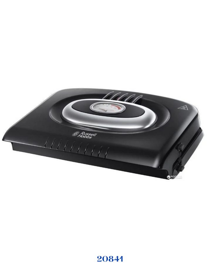 RUSSELL HOBBS RETRO CLASSIC NOIR REMOVABLE PLATES GRILL 1300W
