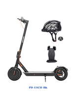 PORODO ELECTRIC SCOOTER 6.6AH WITH HELMET - BLACK