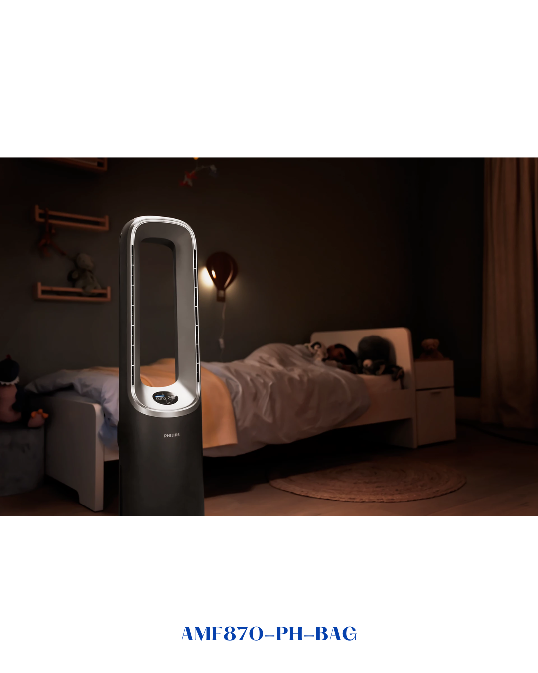 PHILIPS AIR PERFORMER 8000 3-IN-1 AIR PURIFIER FAN HEATER
