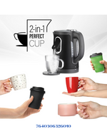 TRISA 2-IN-1 PERFECT CUP ELECTRIC KETTLE 2400W  1.5L