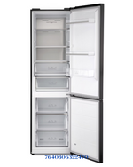 TRISA COMBI FRIDGE BLACK   223W 378L