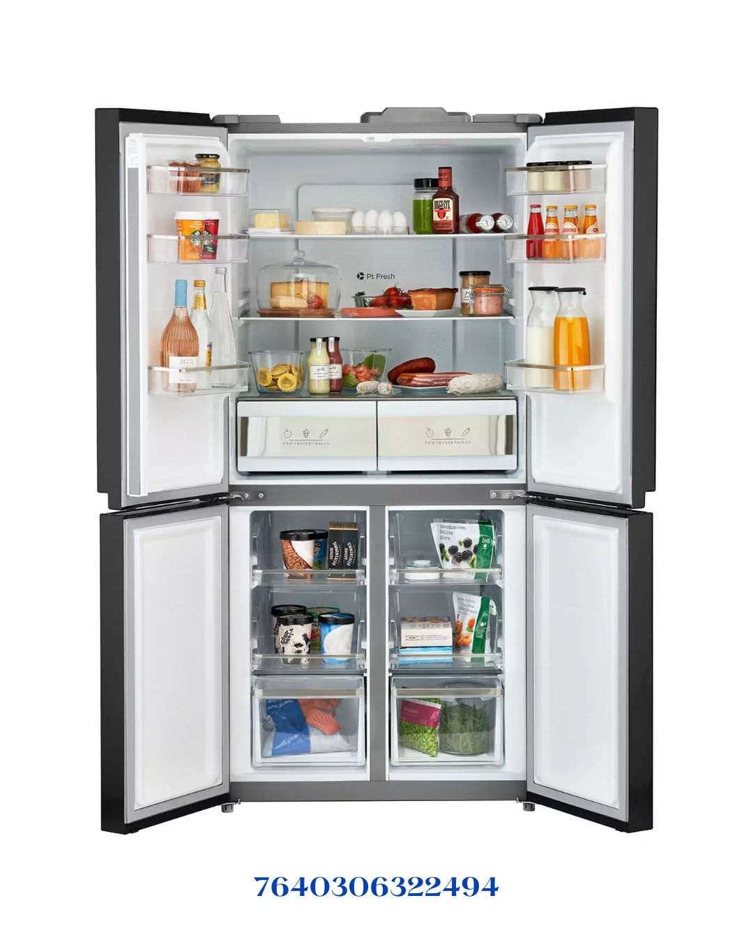 TRISA FOOD CENTER BLACK 250W 492L