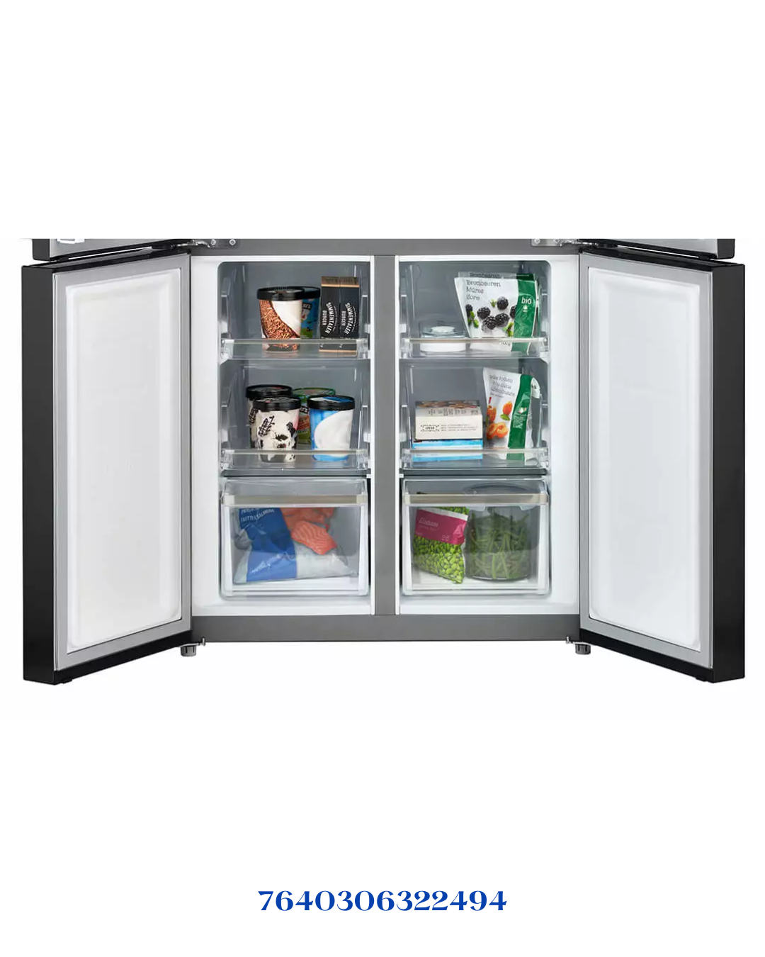 TRISA FOOD CENTER BLACK 250W 492L