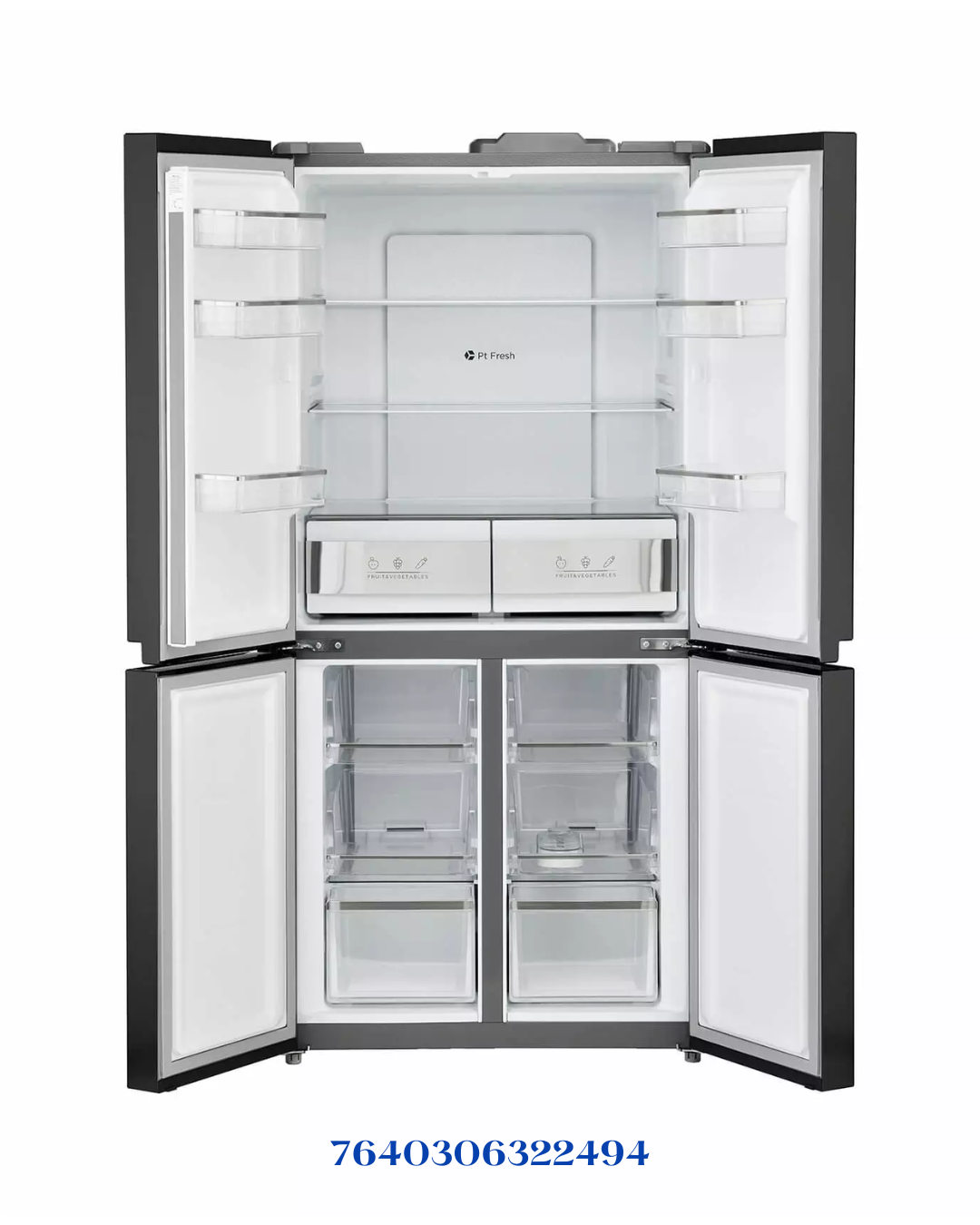 TRISA FOOD CENTER BLACK 250W 492L