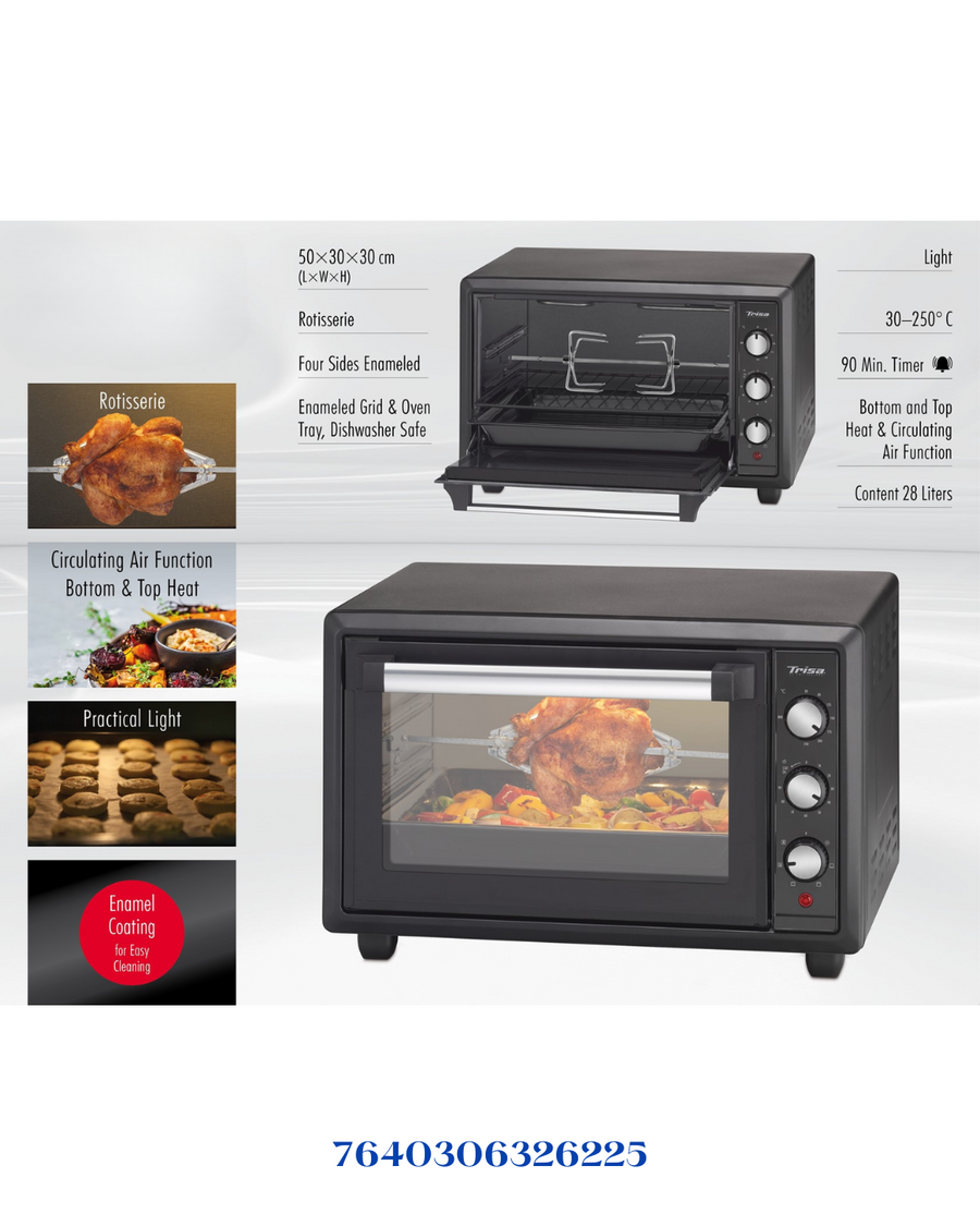 TRISA FORNO GUSTO ELECTRIC OVEN 1500W  34L