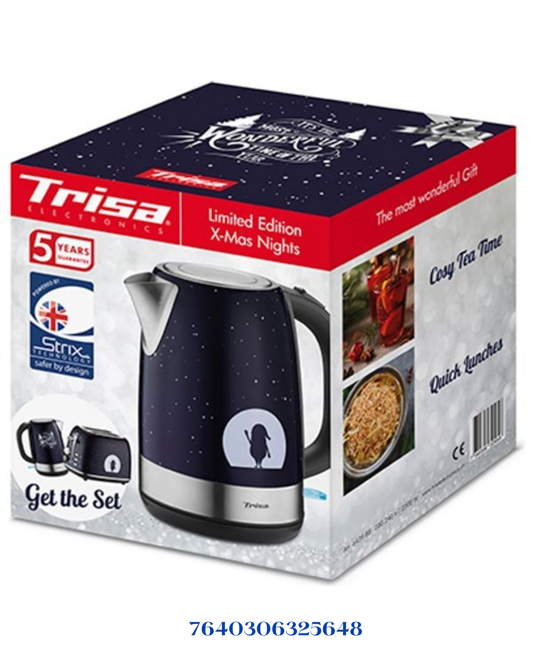 TRISA X-MAS NIGHTS KETTLE 2200W 1.7L
