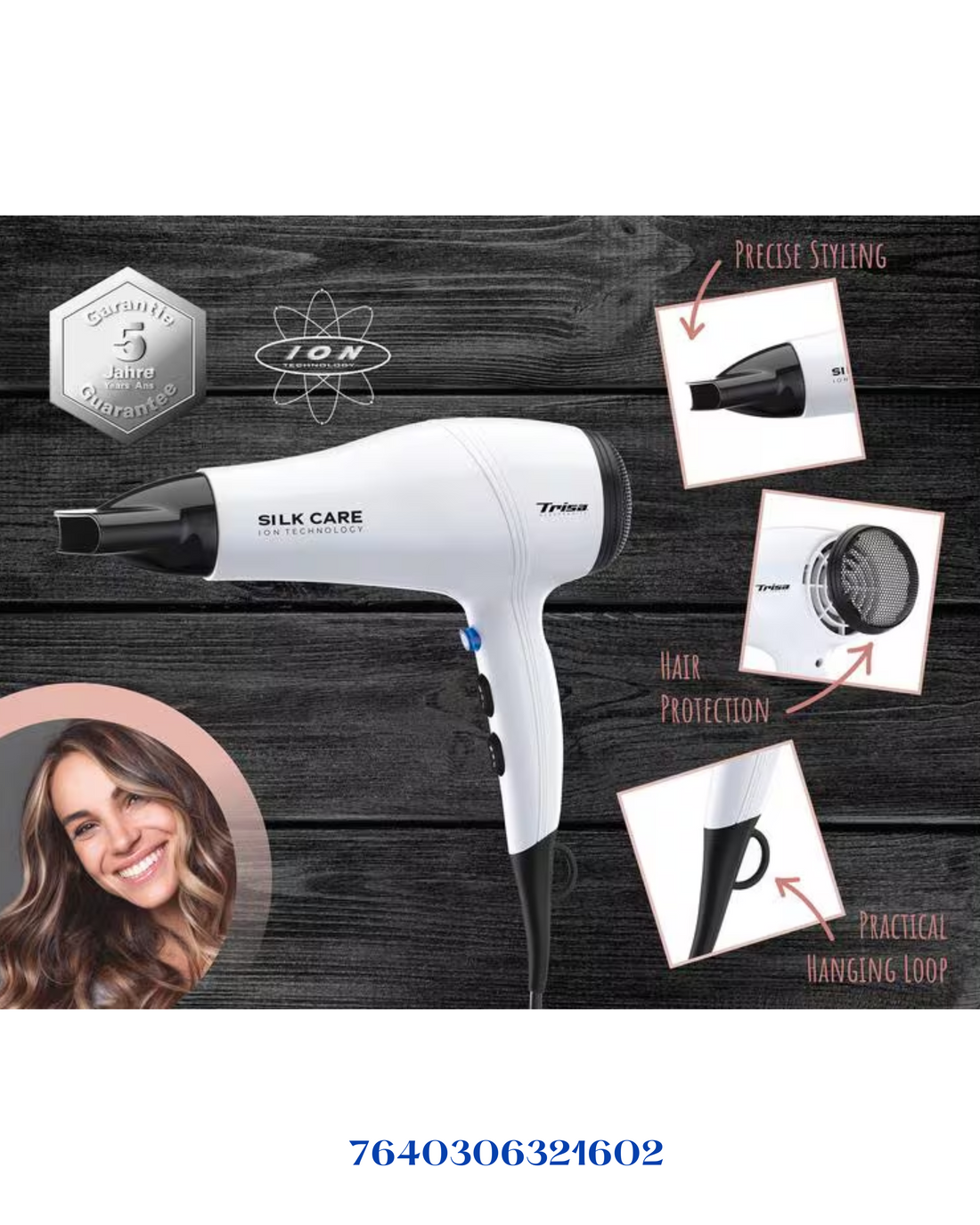 TRISA SILK CARE HAIR DRYER 2200W
