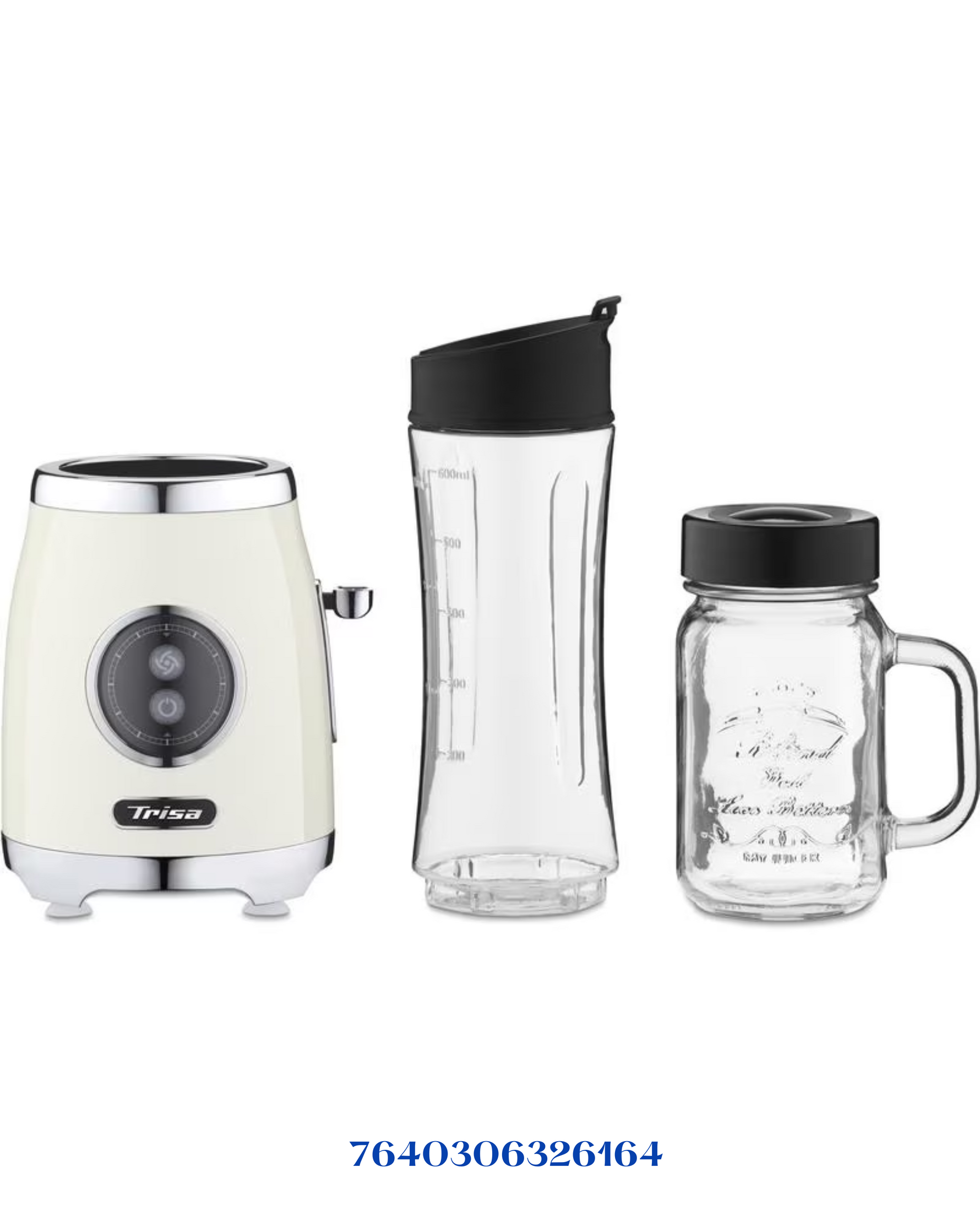 TRISA MIX 'N' JOY GLASS BLENDER 300W 0.5L