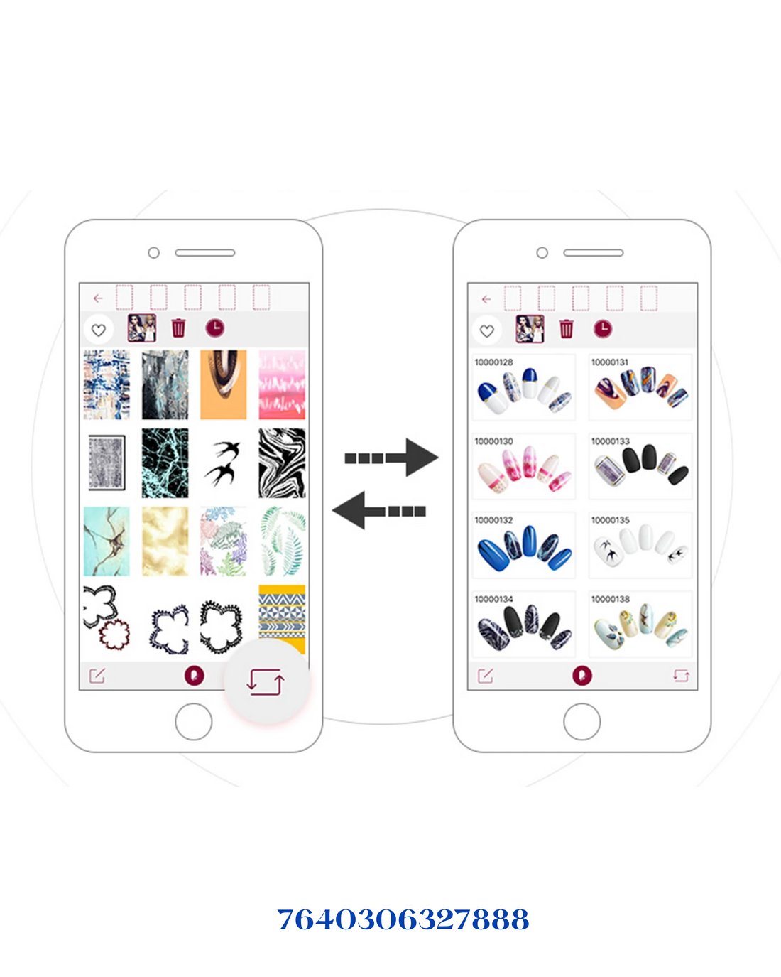 TRISA NAIL ART PRINTER PINK