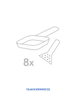 TRISA RACLETTE STYLE 8 GRILL 1200W