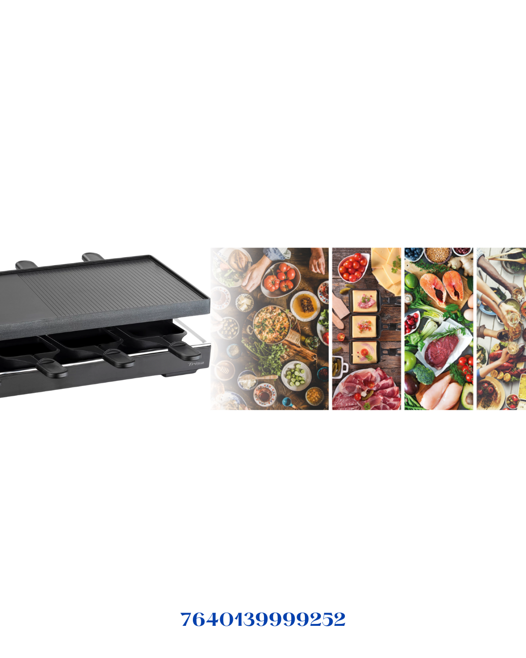 TRISA RACLETTE STYLE 8 GRILL 1200W