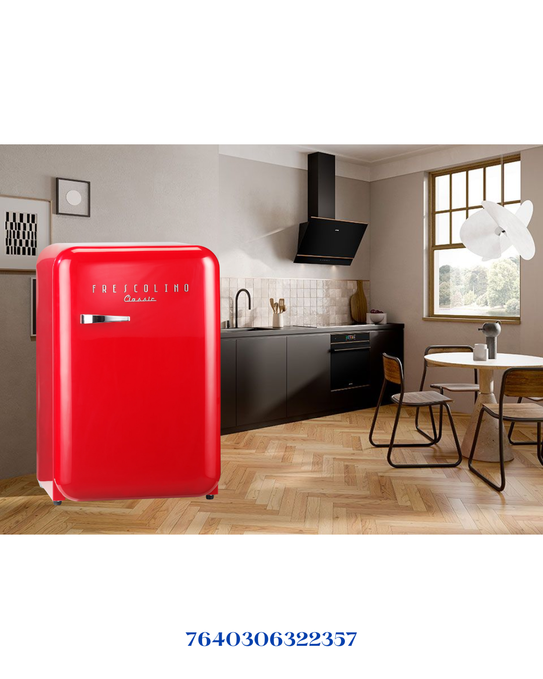 TRISA FRESCOLINO REFRIGERATOR RED 110W 107L