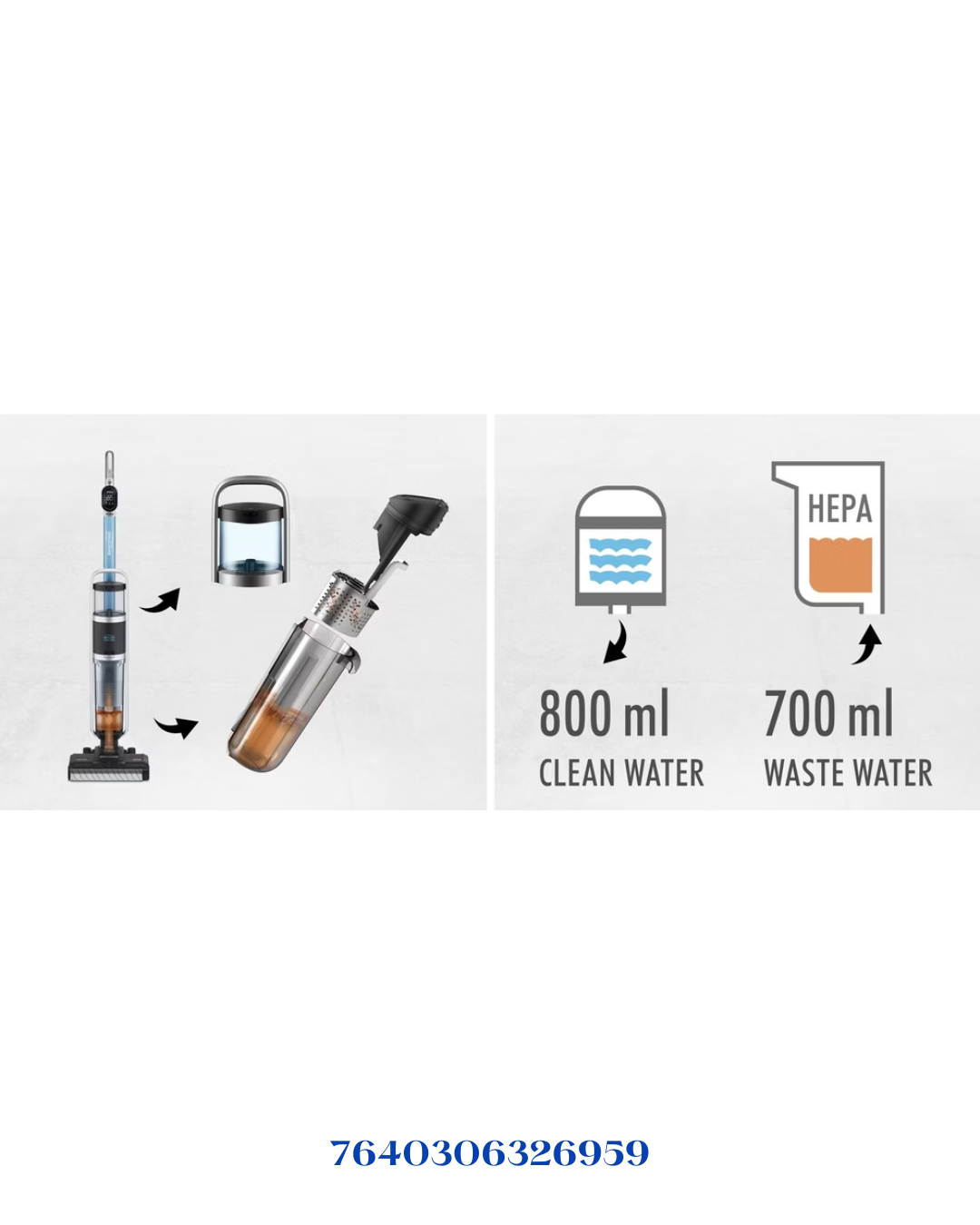 TRISA WET CLEAN SMART T0613 VACUUM CLEANER 300W