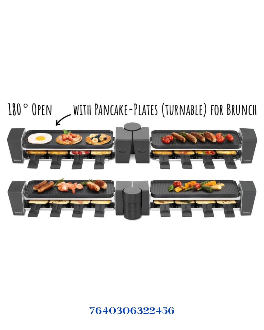 TRISA RACLETTE & BRUNCH GRILL 1500W