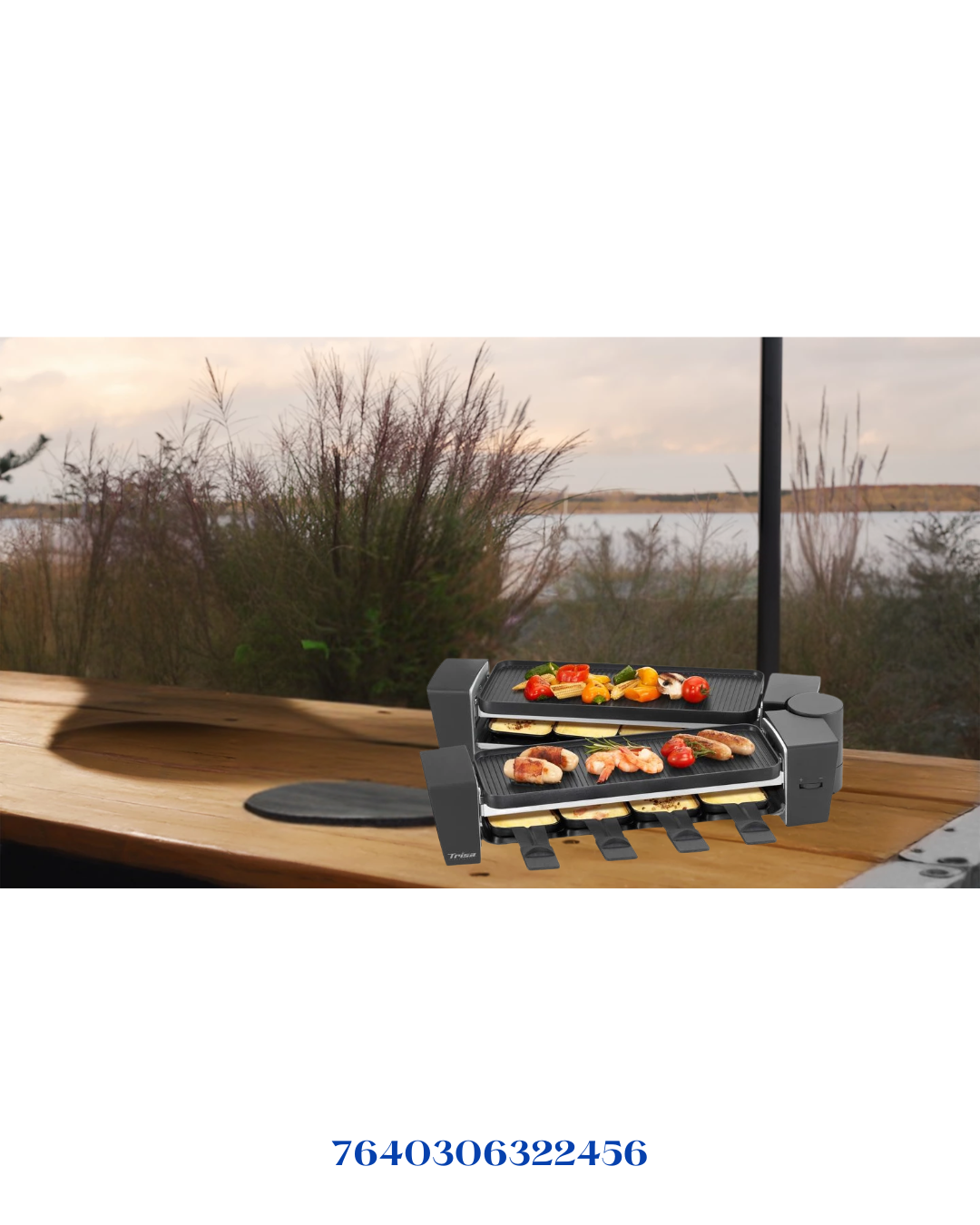 TRISA RACLETTE & BRUNCH GRILL 1500W