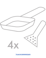 TRISA RACLETTE STYLE 4 GRILL 750W