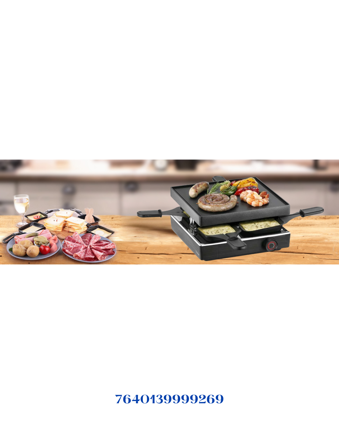 TRISA RACLETTE STYLE 4 GRILL 750W