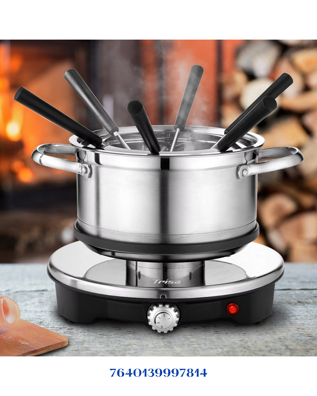 TRISA FONDUE VARIO INOX  1500W 2L