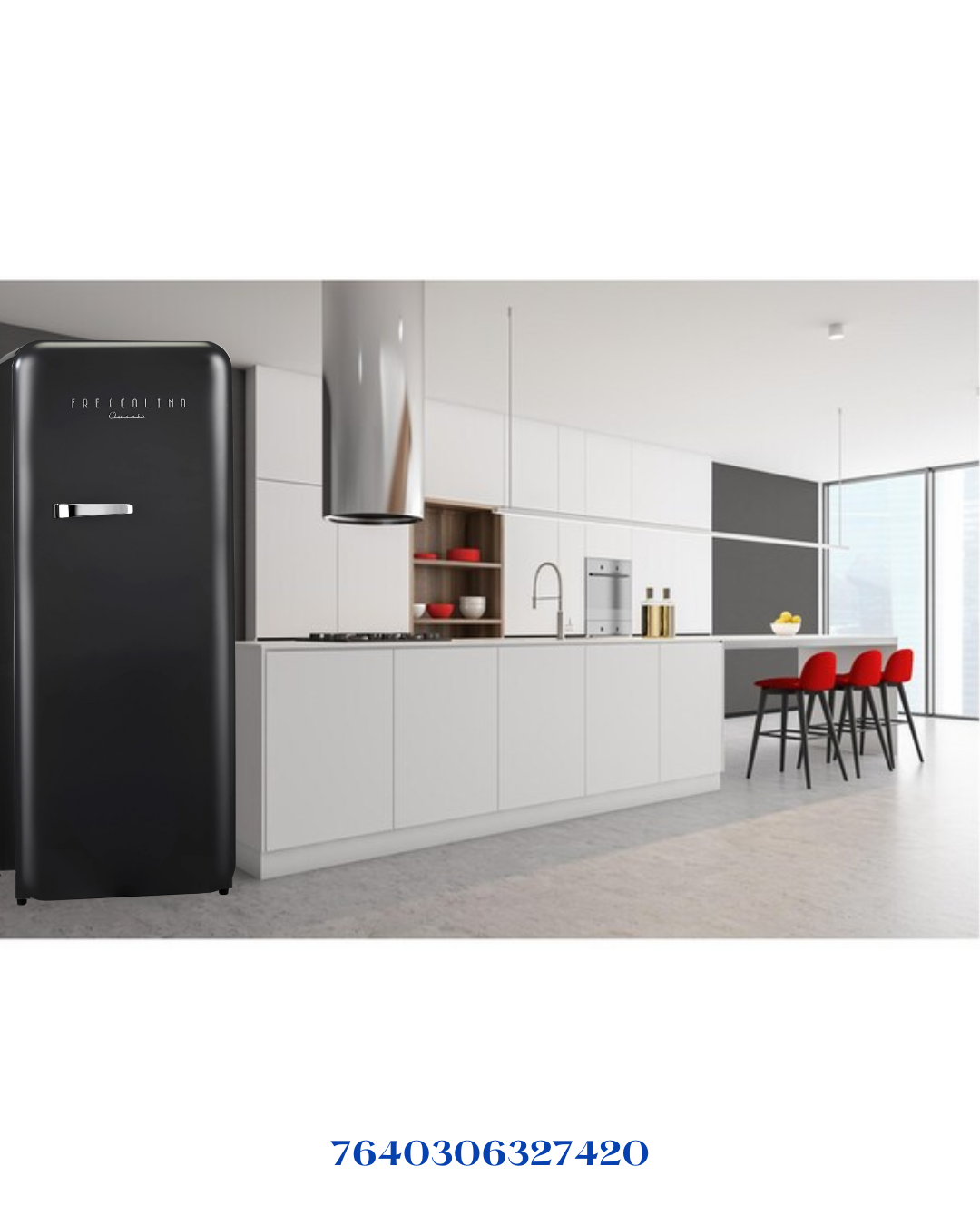 TRISA FRESCOLINO CLASSIC REFRIGERATOR BLACK 110W 281L