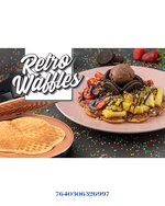 TRISA RETRO WAFFLES & WAFFLES MAKER 800W