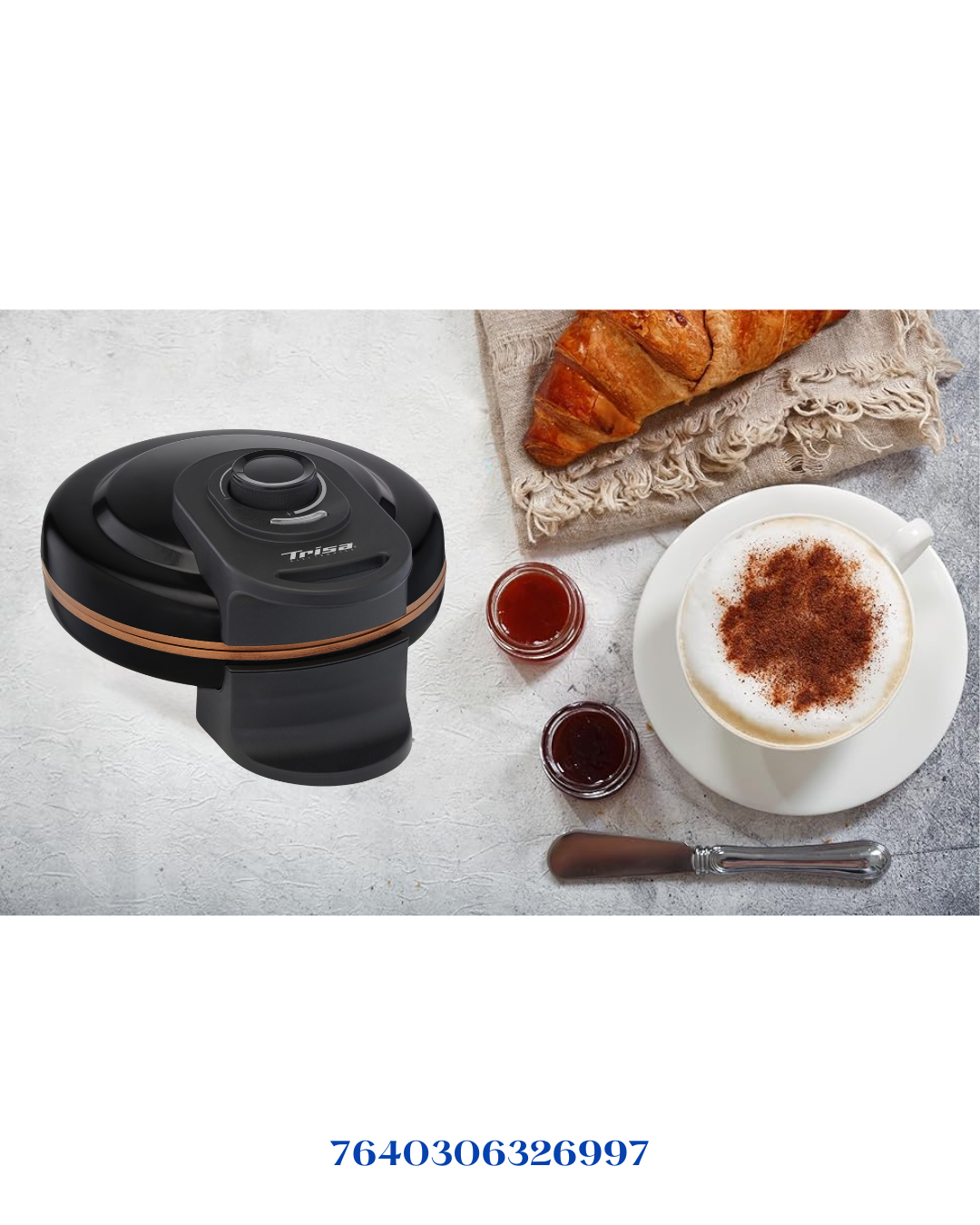 TRISA RETRO WAFFLES & WAFFLES MAKER 800W