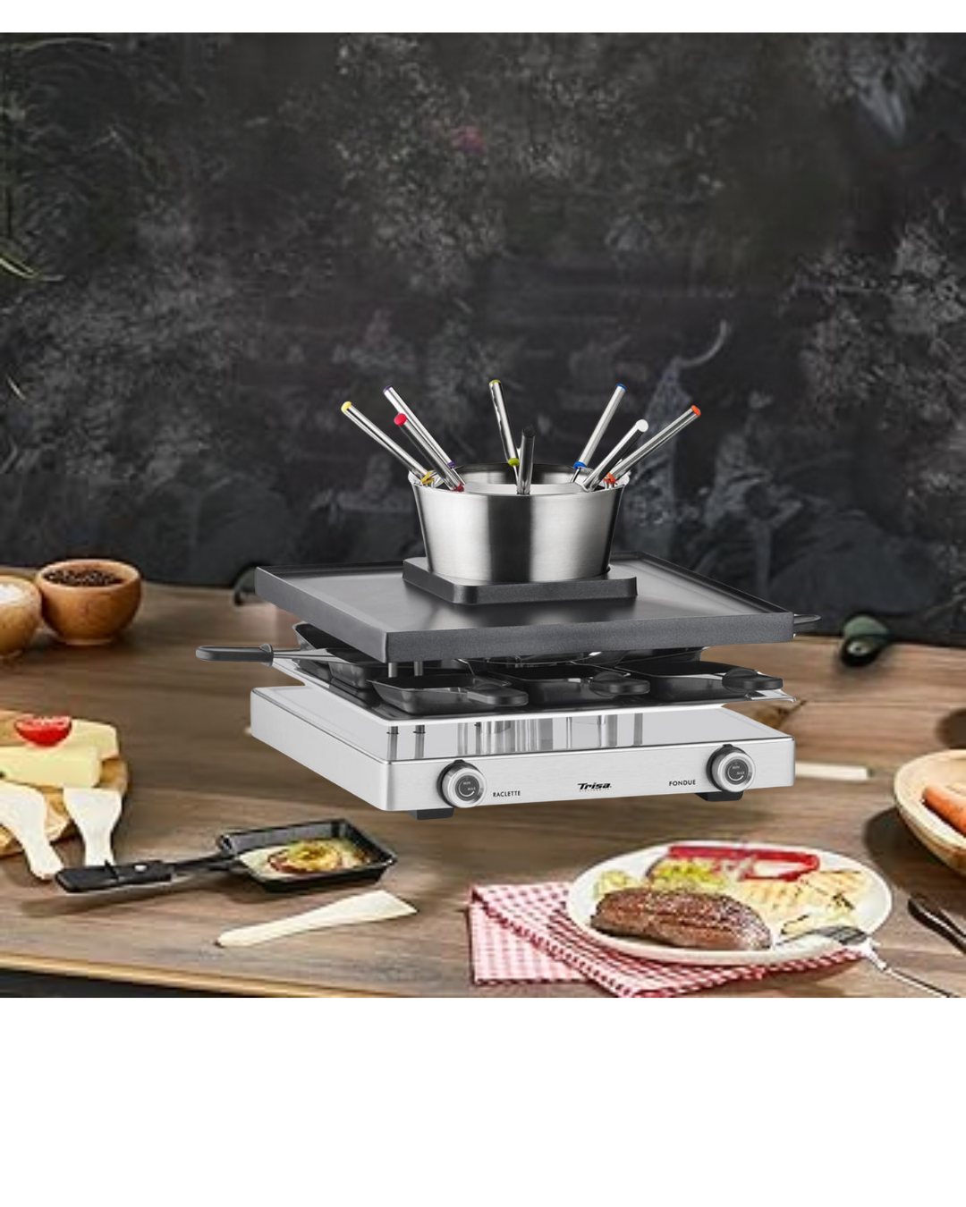 TRISA RACLETTE FONDUE FUSION 1750W