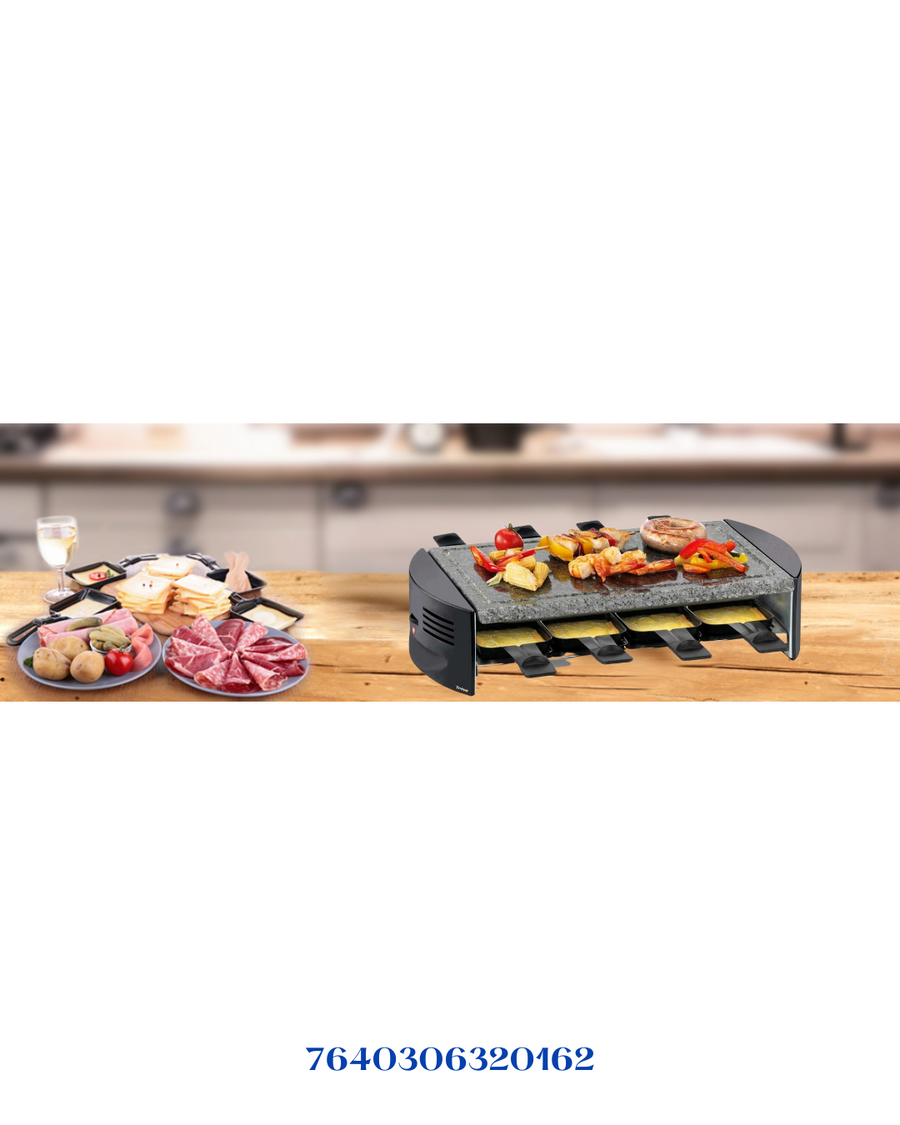 TRISA RACLETTINO 8 ELECTRIC RACLETTE GRILL 1300 W