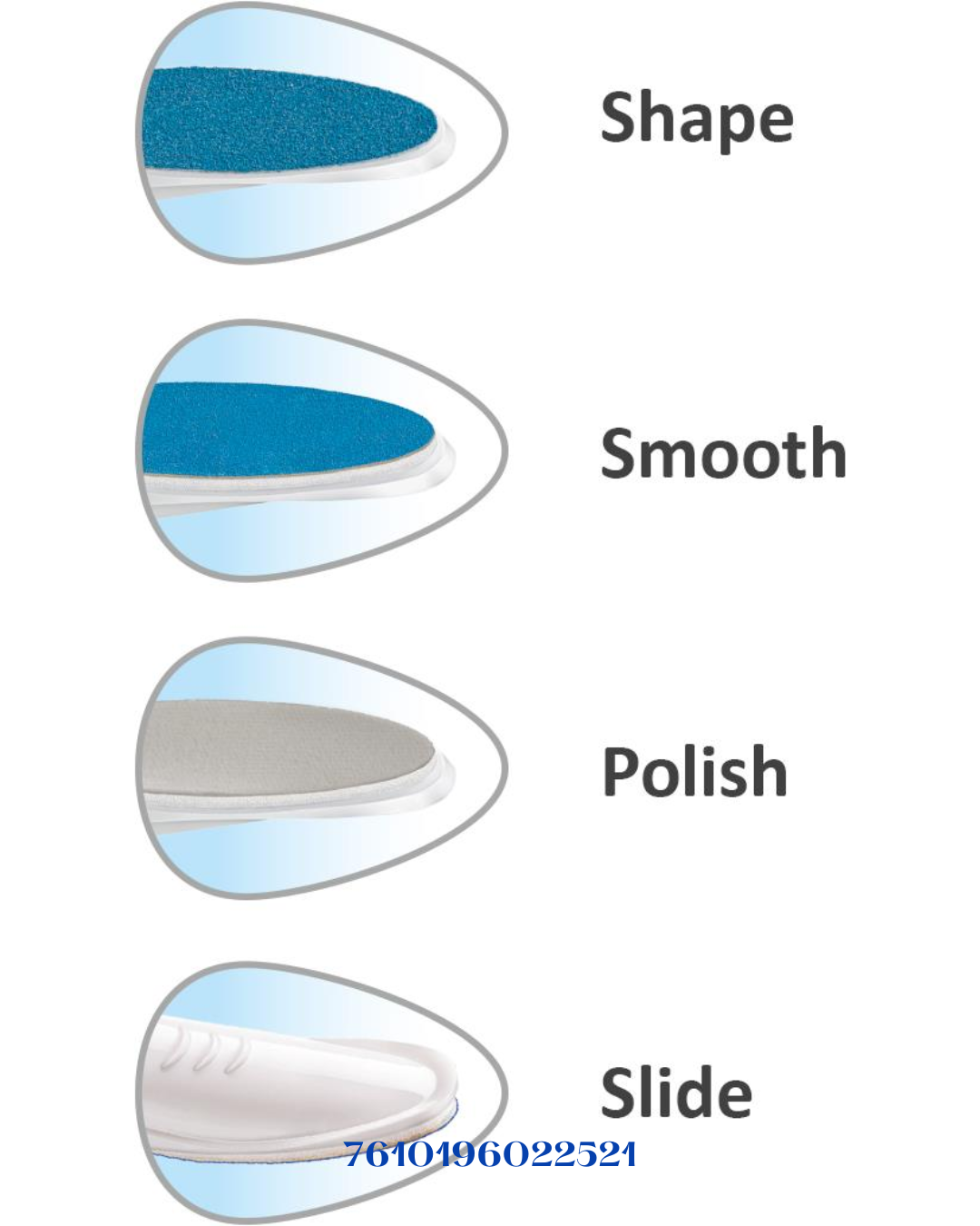 TRISA NAIL BEAUTY SONIC REFILL