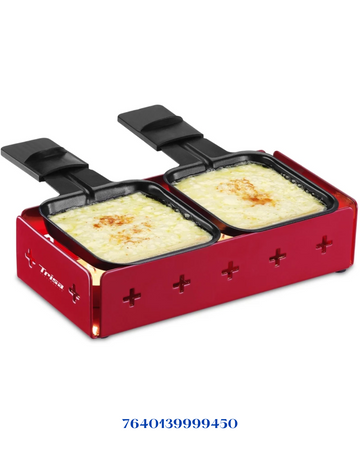 TRISA TÊTE À TÊTE CANDLE RACLETTE RED