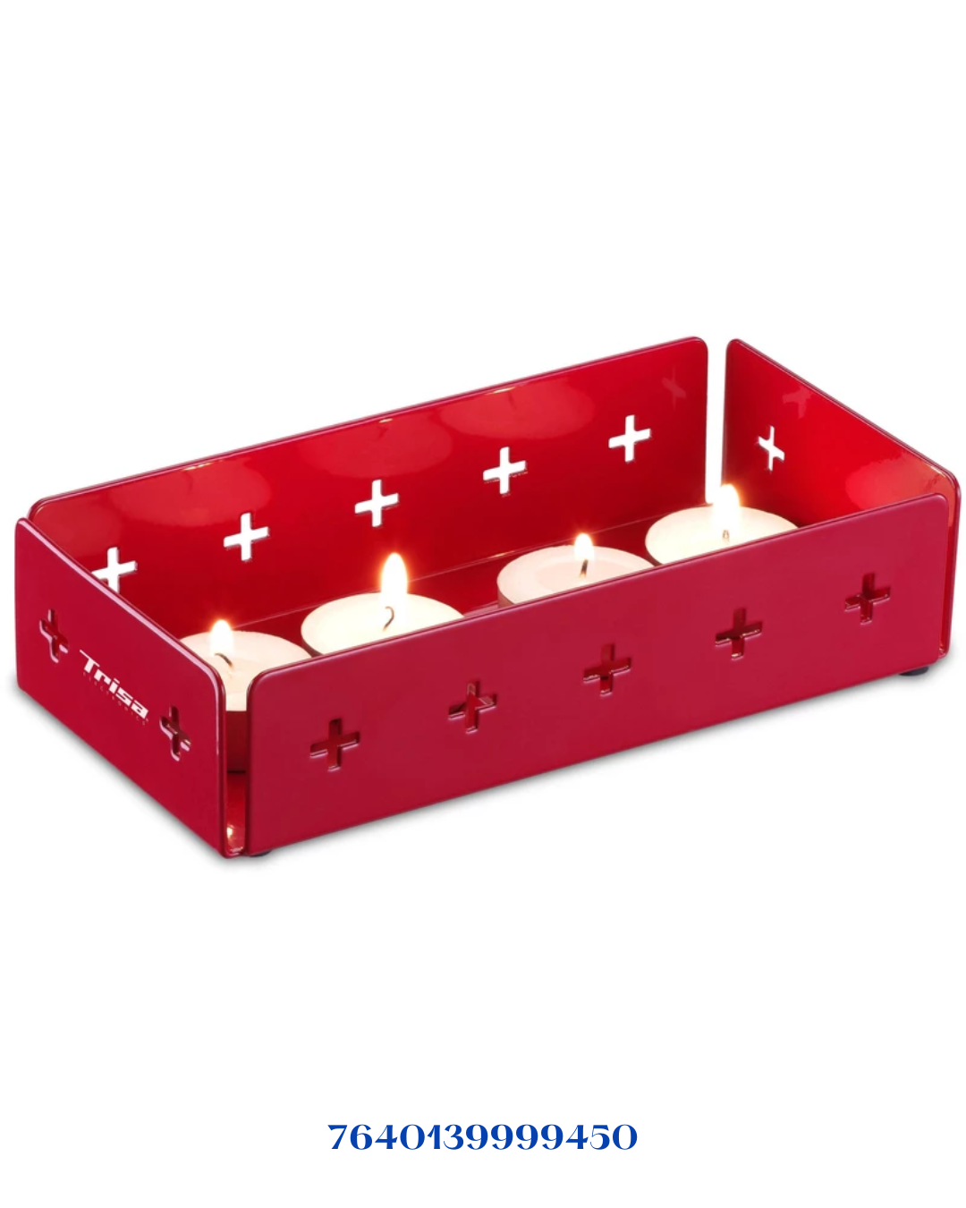 TRISA TÊTE À TÊTE CANDLE RACLETTE RED