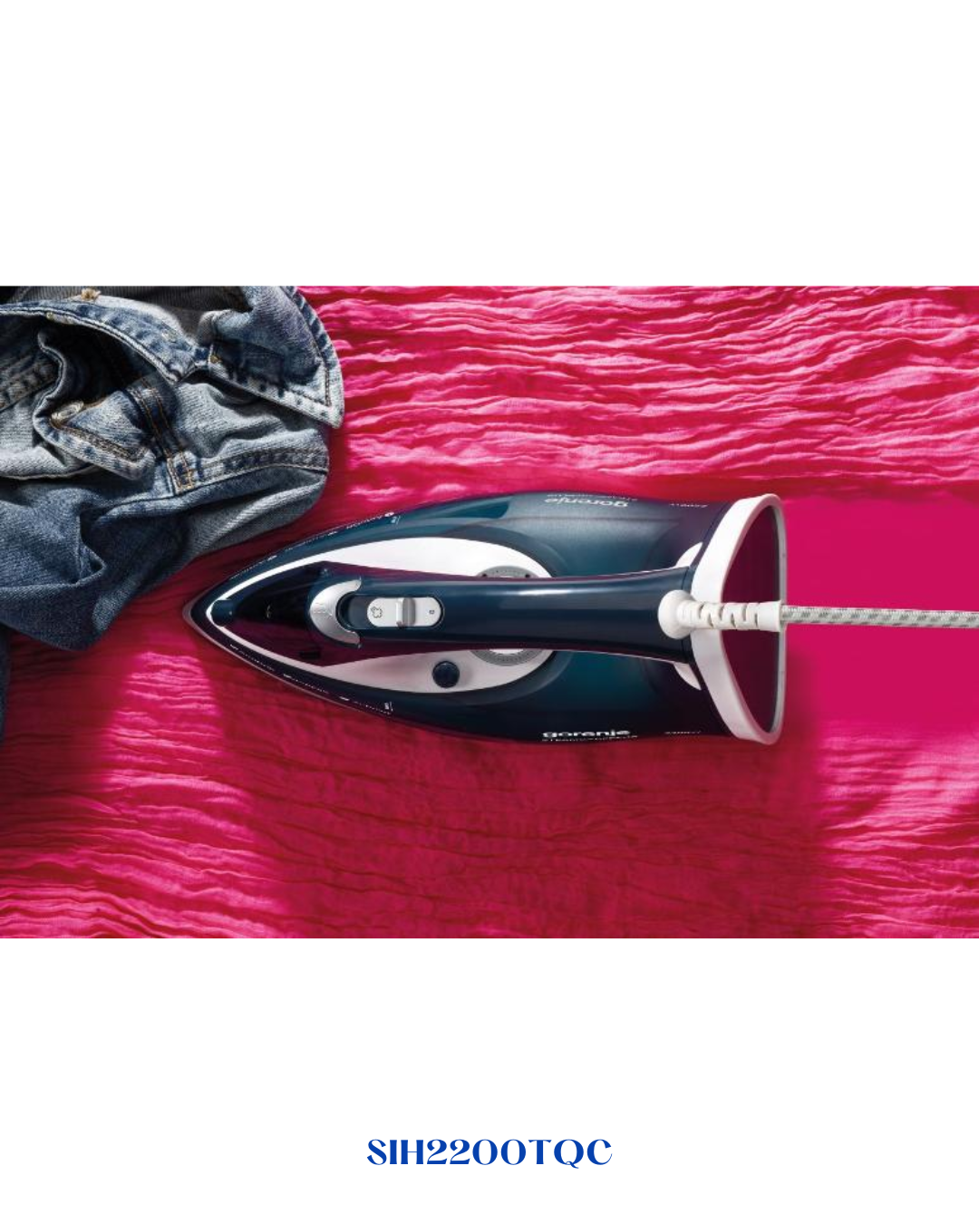 GORENJE STEAM IRON TURQUOISE 2200W