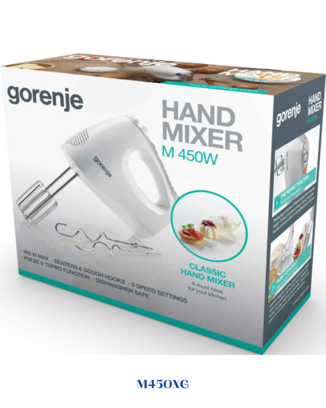 GORENJE MIXER MANUAL 450W