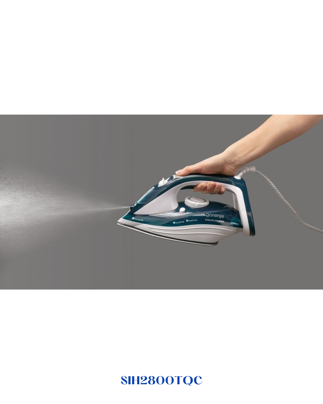GORENJE STEAM IRON SIH2800TQC 2800W  0.35L