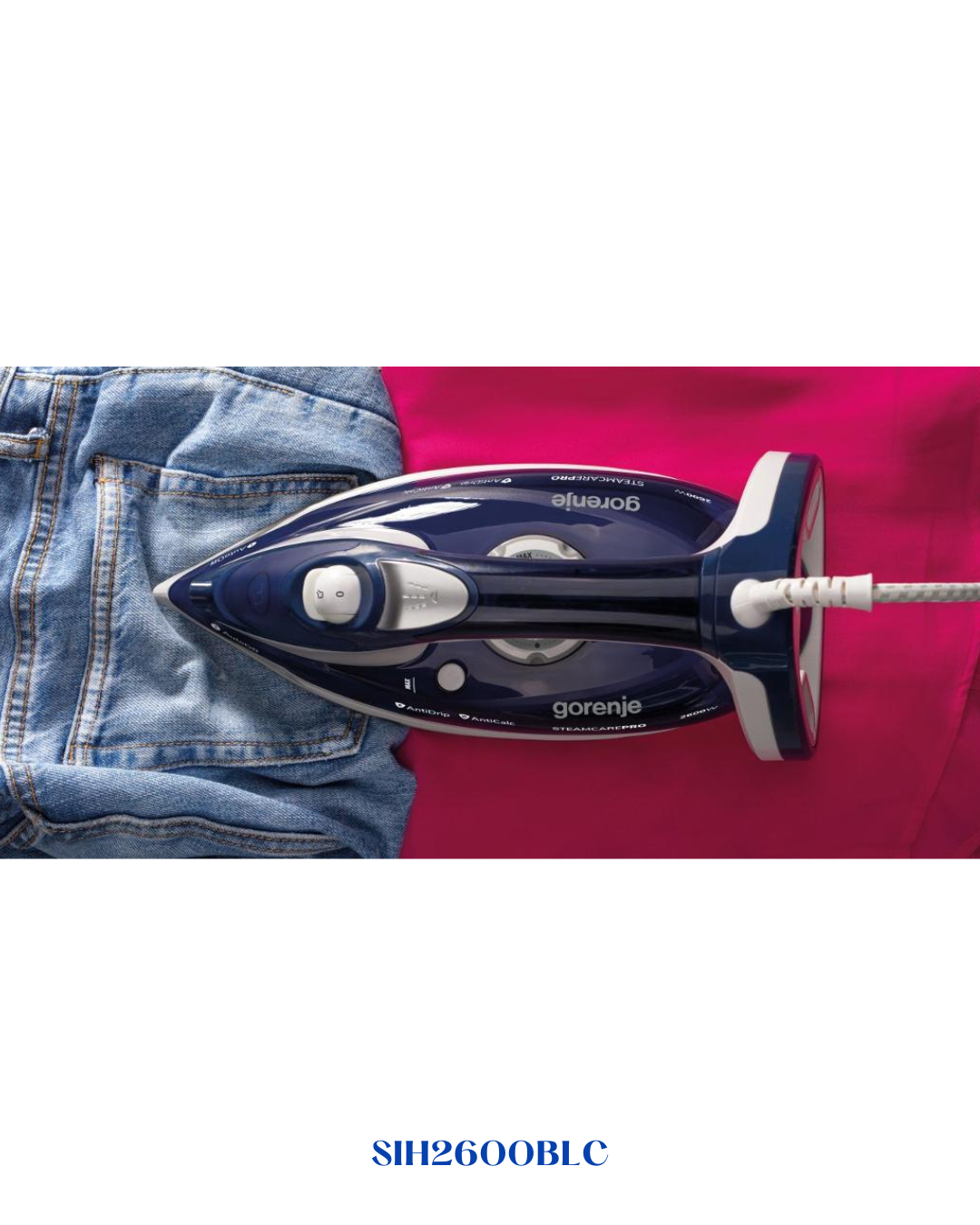 GORENJE STEAM IRON  2600W 0.35L