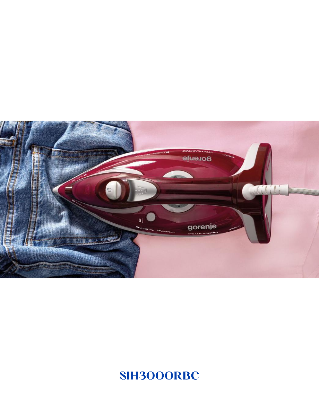GORENJE STEAM IRON  3000W 0.35L