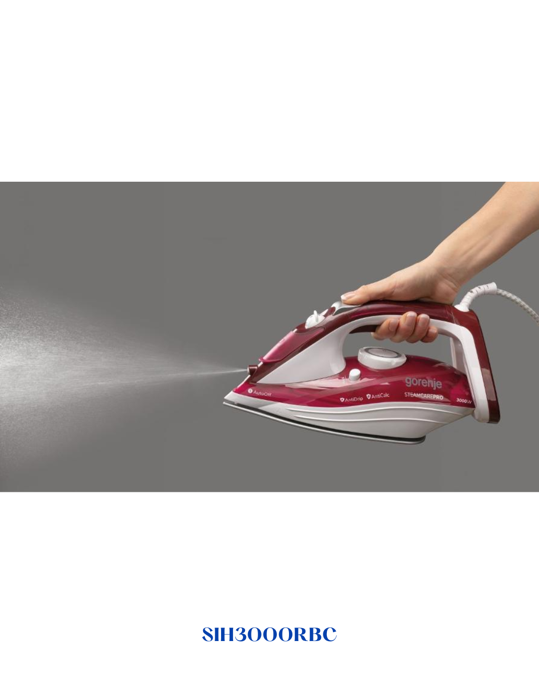 GORENJE STEAM IRON  3000W 0.35L