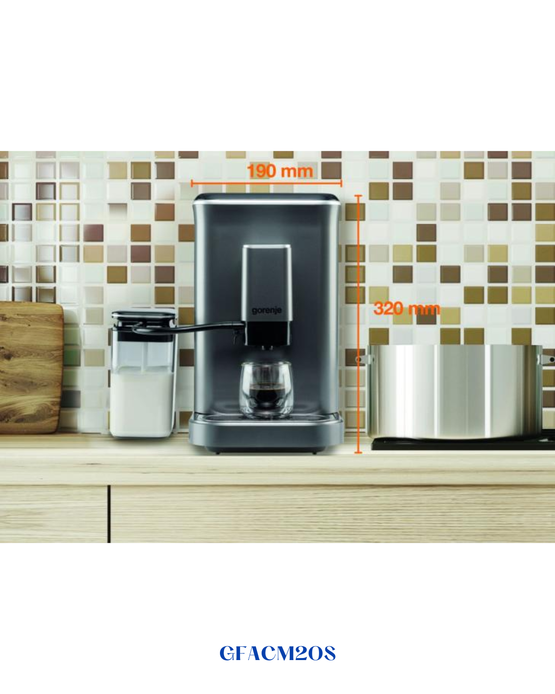 GORENJE FULLY AUTOMATIC COFFEE MACHINE 1350W 1.5L