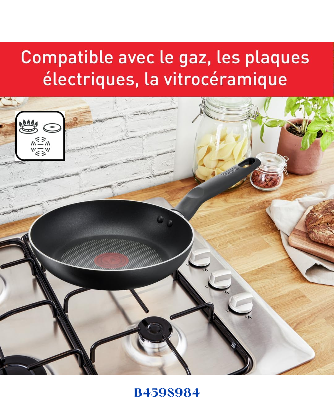TEFAL SUPER COOK 9-PIECE COOKWARE SET