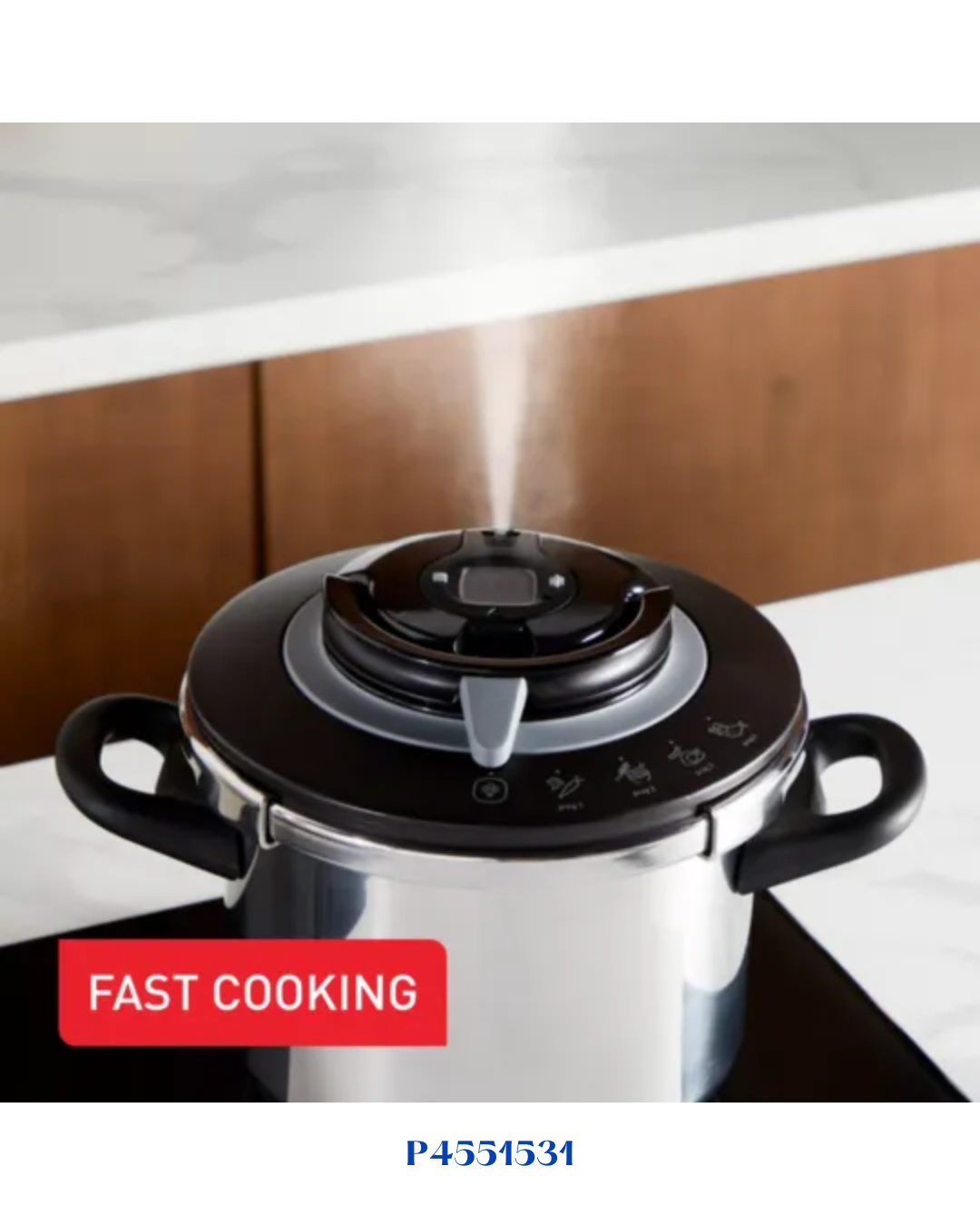 TEFAL CLIPSO+CHEF PRESSURE COOKER 10L
