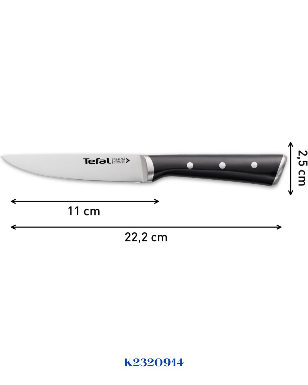 TEFAL ICE FORCE UTILITY KNIFE 11CM