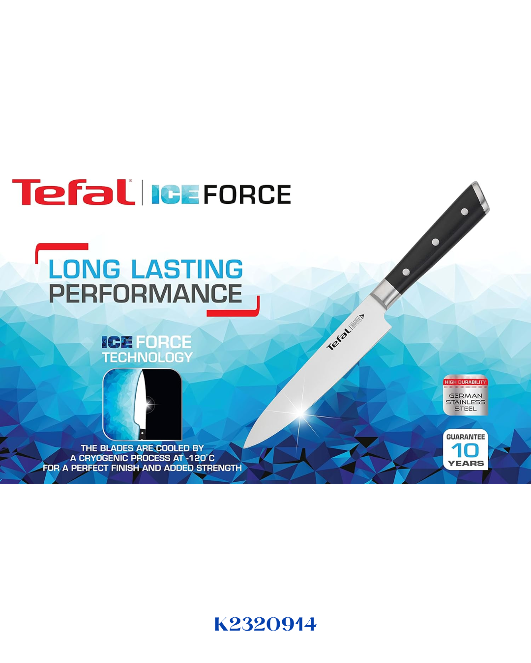 TEFAL ICE FORCE UTILITY KNIFE 11CM