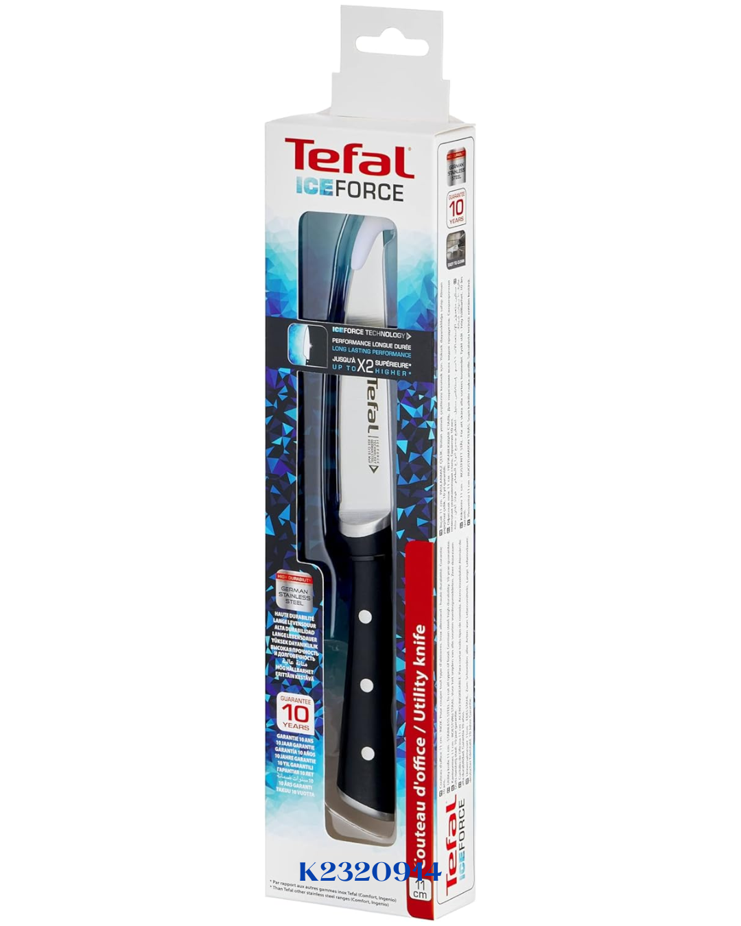 TEFAL ICE FORCE UTILITY KNIFE 11CM