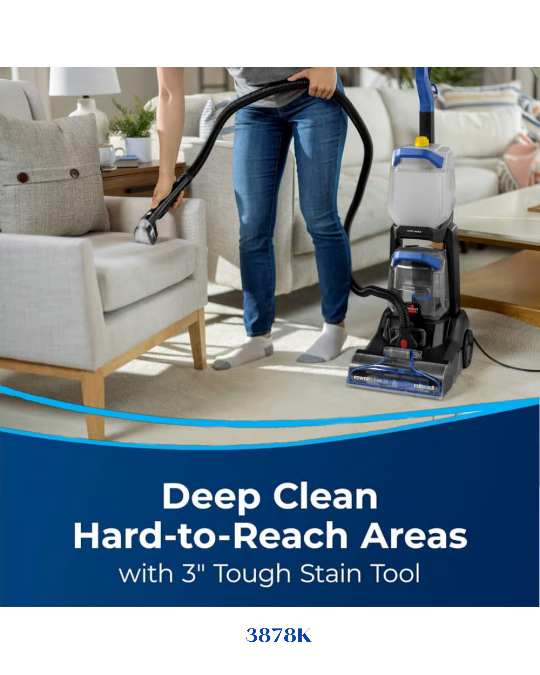 BISSELL POWERCLEAN 2X CARPET & UPHOLSTERY WASHER
