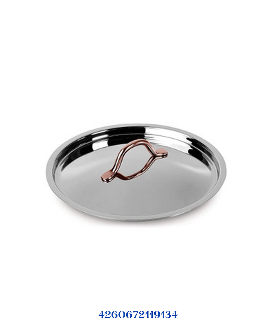 ARSHIA STAINLESS STEEL MILK PAN DOUBLE LID 16CM
