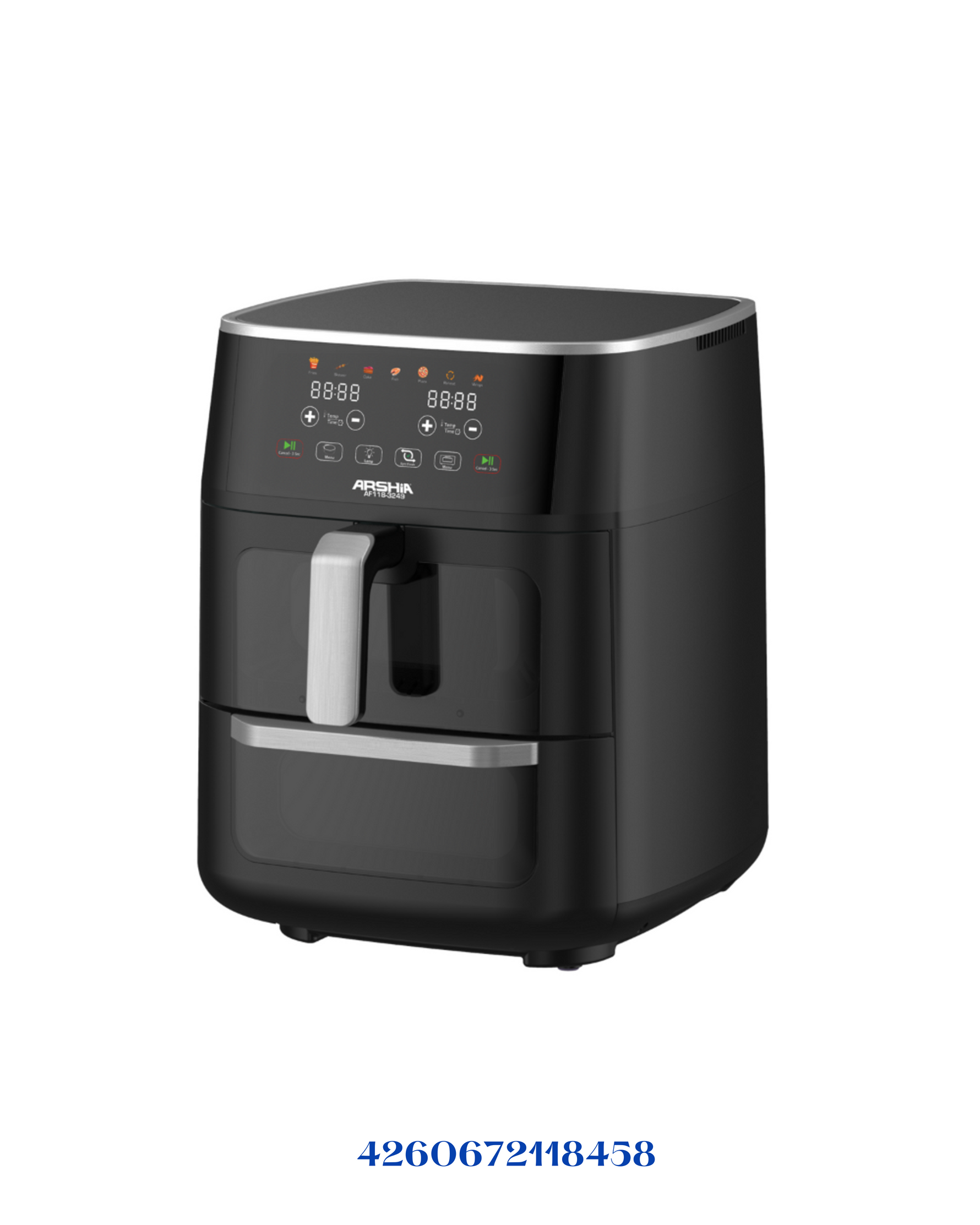 ARSHIA DUAL X CYCLONE AIR FRYER 11 L