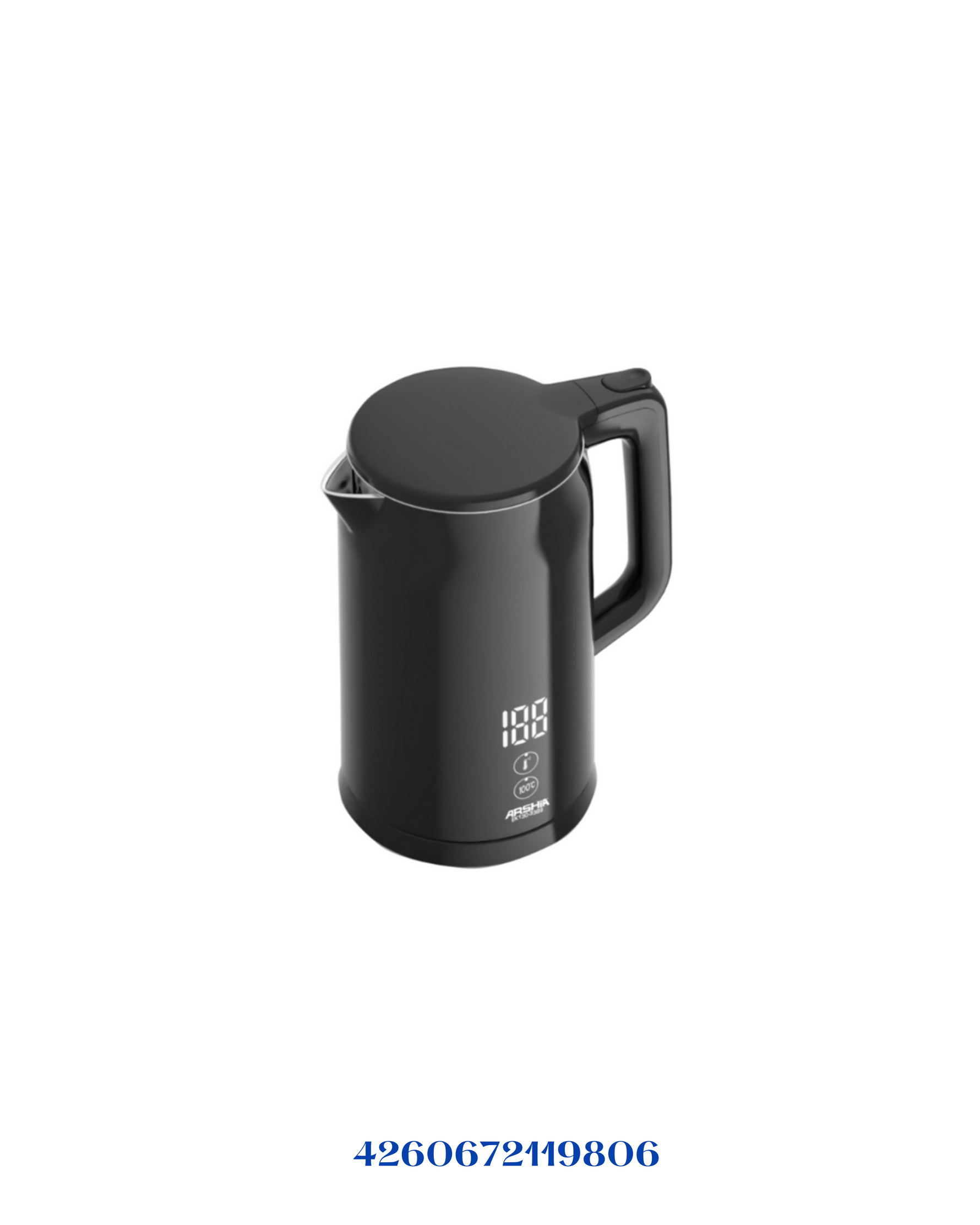 ARSHIA ELECTRIC KETTLE 2200W 1.7L