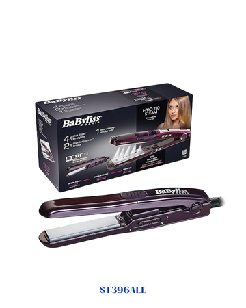BABYLISS I-PRO 230 STEAM HAIR STRAIGHTENER WITH MINI STRAIGHTENER