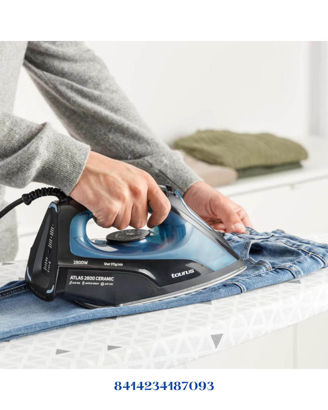 TAURUS ATLAS 2800 CERAMIC STEAM IRON-2800W