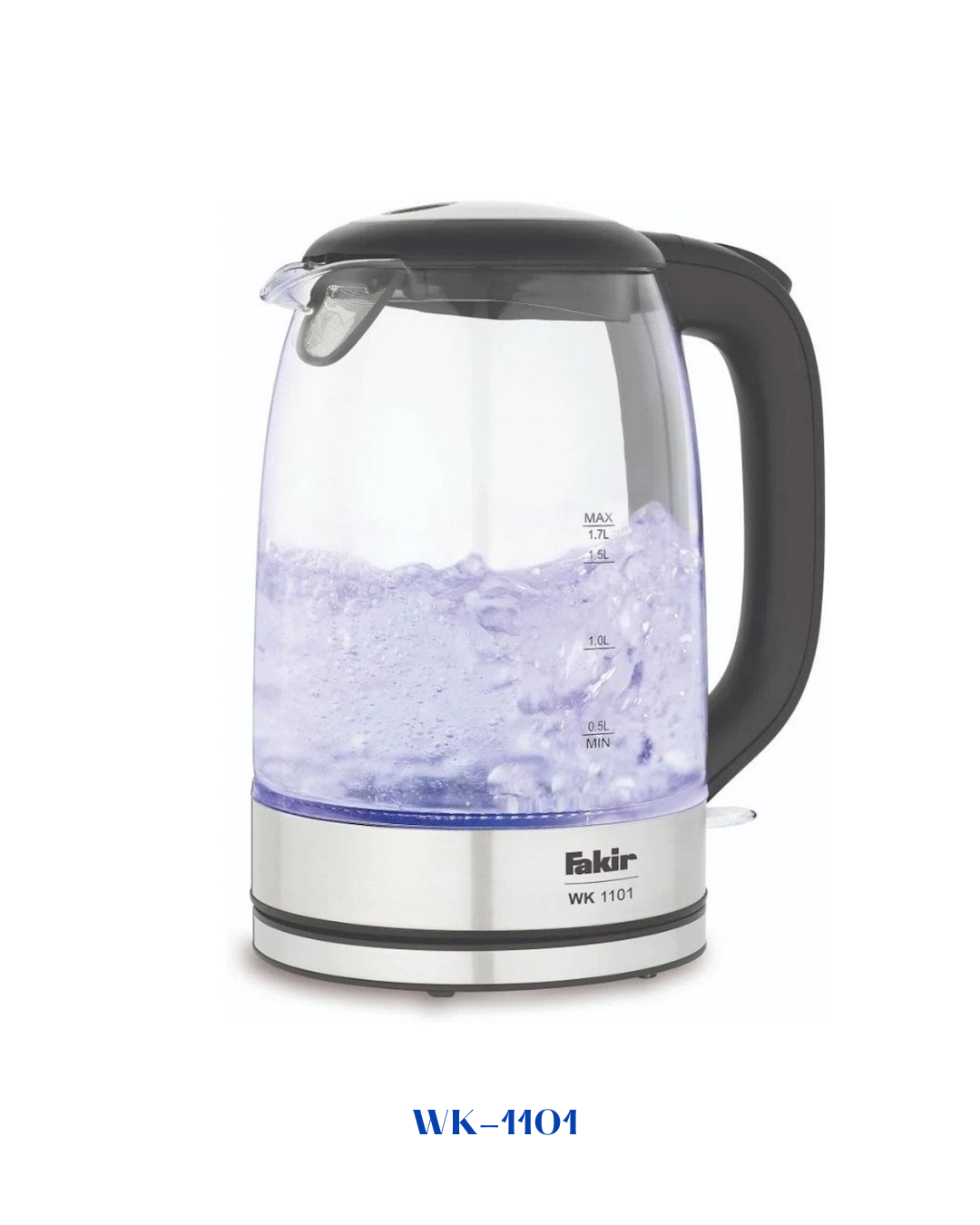 FAKIR  GLASS KETTLE 2200W 1.7L
