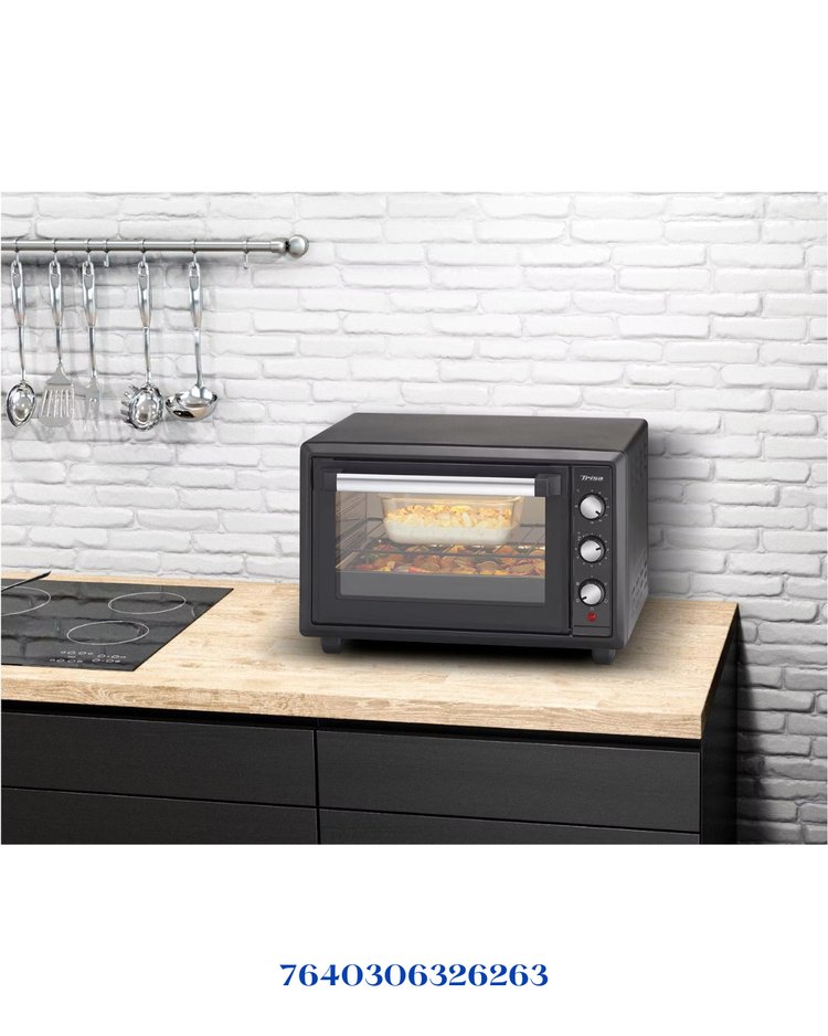 TRISA Forno Gusto Oven Black 1500W 28L